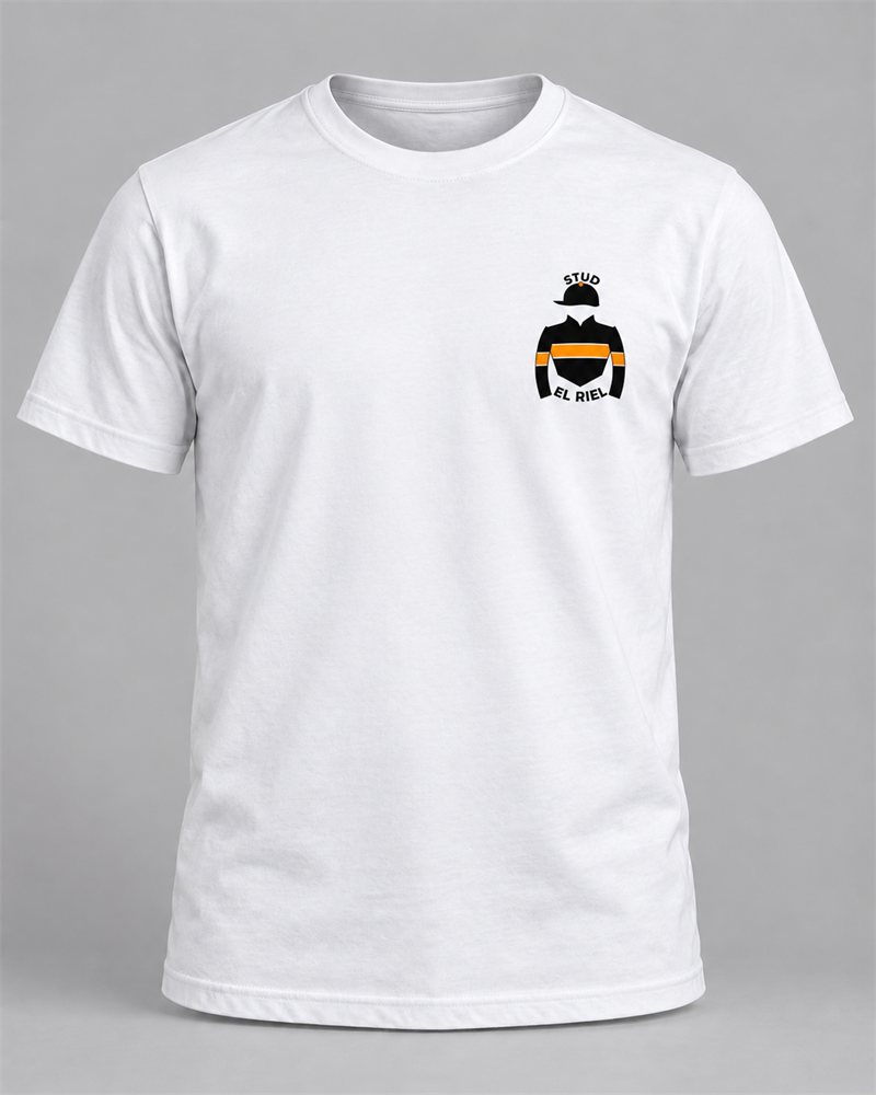 Mockup de remera personalizada: Stud El Riel